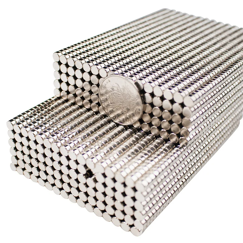 20/50 Stück 5x2mm Scheibenmagnete - Kleine runde Magnete für DIY, Schmuck, Bastelarbeiten, Wissenschaftsprojekte – Detail 1
