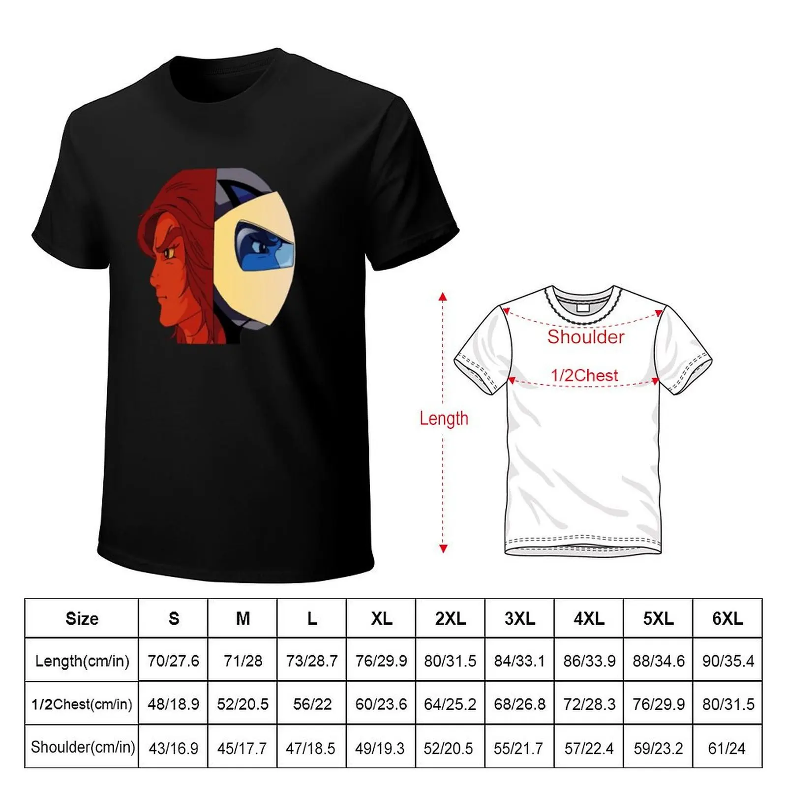 Actarus - Goldrake T-Shirt Casual Breathable Short Sleeve Top