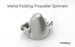 25mm/30mm/35mm/40mm Z-shaped Metal Folding Propeller Spinner 2.0/2.3/3.0/3.17/4.0/5.0 Shaft Dia for F5K F5J P5B Airplane Glider