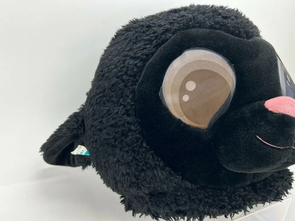 แกะหัว Mascot หน้ากากฮาโลวีน17นิ้วผู้ใหญ่ Plush Black Sheep เครื่องแต่งกายบทบาทเล่นเครื่องแต่งกาย