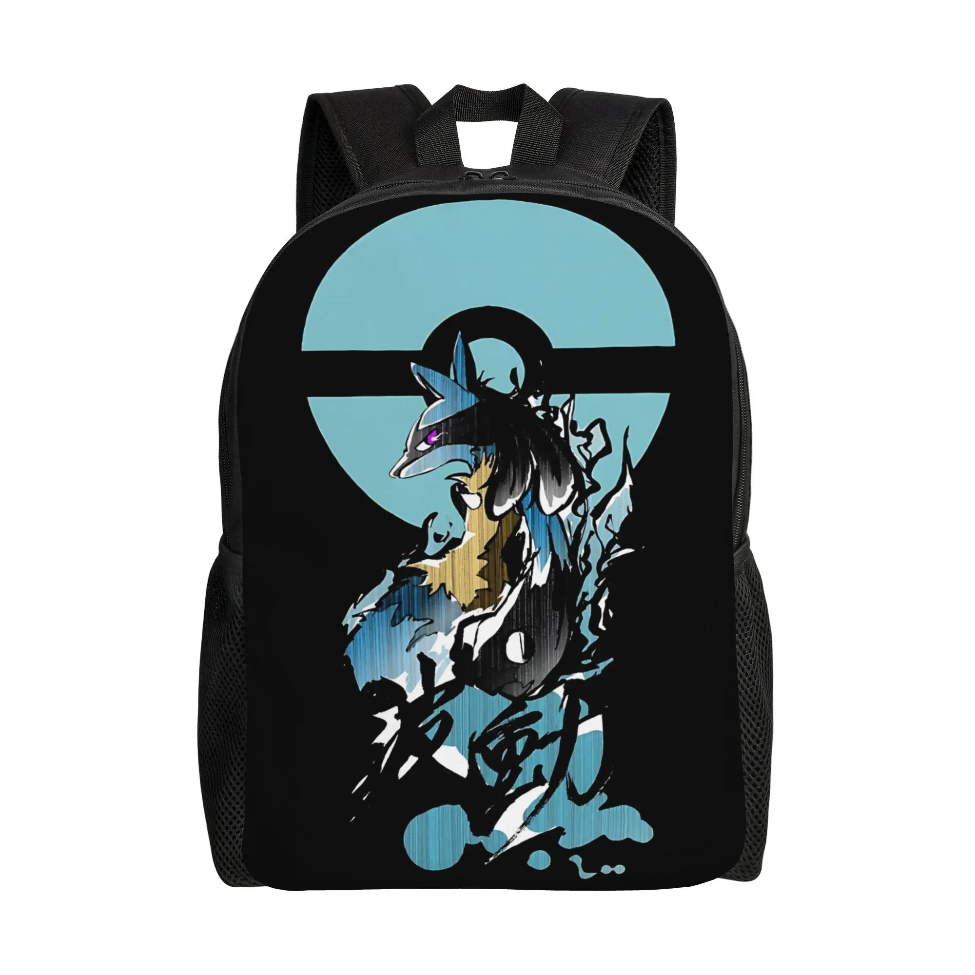

1PC Fashion Backpacks pokemon lucario Daypack funko Dual-Use Campus Large Capacity Rucksack