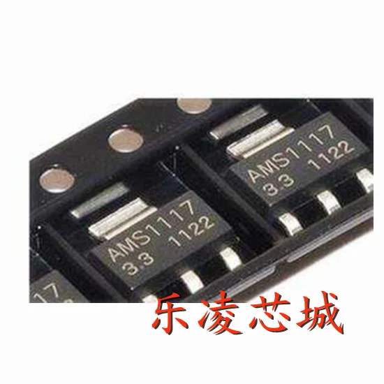 AMS1117-3.3 IC IC LDO SOT-223    10PCS