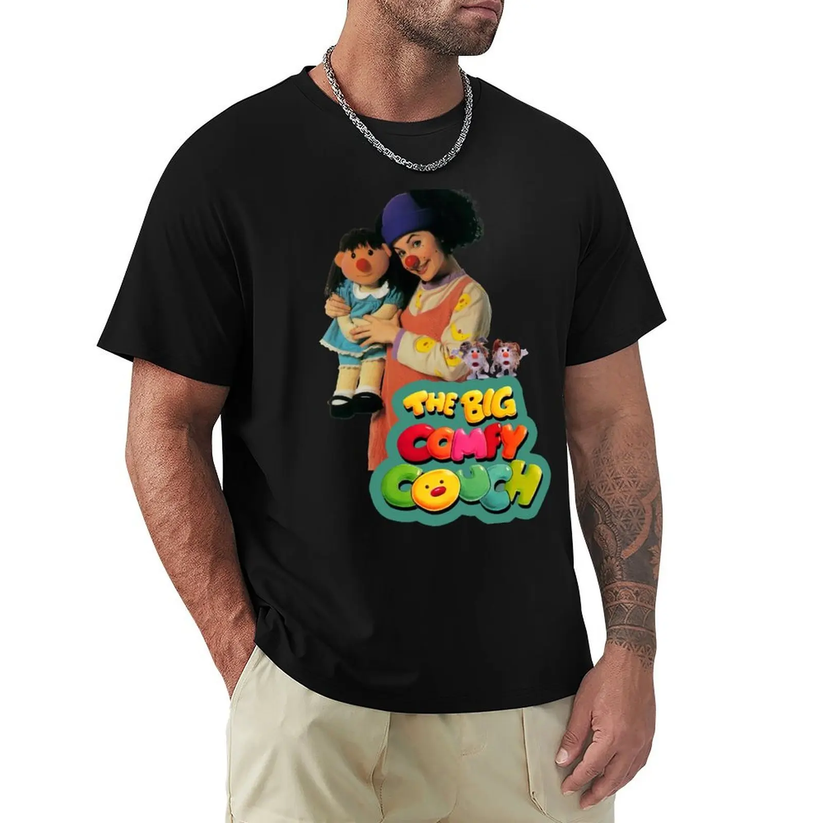 The Big Comfy Couch T-Shirt High Elasticity Sports Tee Shirt