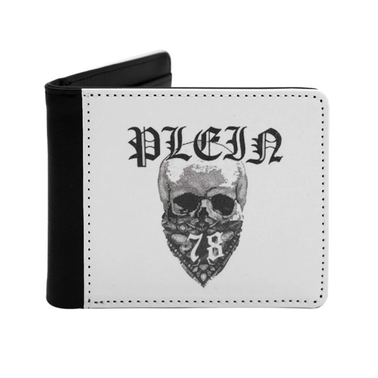 Personalized Men's Leather Wallet Short Vintage Purse Credit Card Wallet Philip Plein Plein Interview Phillip Plein Review