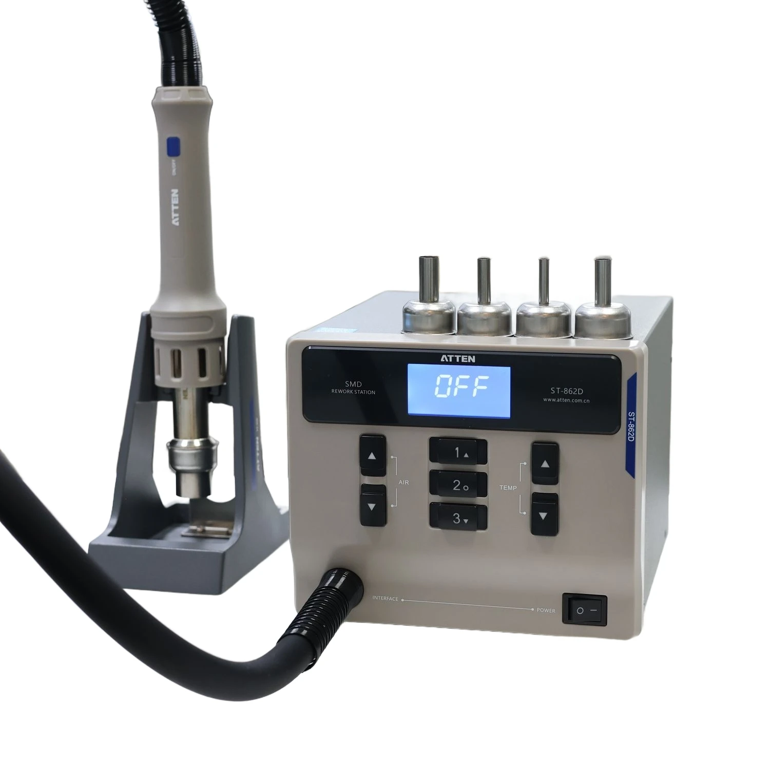ST-862D Intelligent Constant Temp Hot Air Rework Station No Debugging Electronic Factory Repair Shop Batch Desoldering Operation