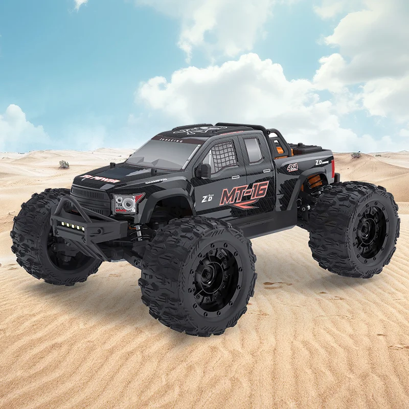 

Zd Racing Top Mt16 4-канальный бесщеточный 1:16 с полным приводом 2200 мАч 3s Rc Модель с дистанционным управлением Электрический пустынный внедорожник Игрушечный автомобиль