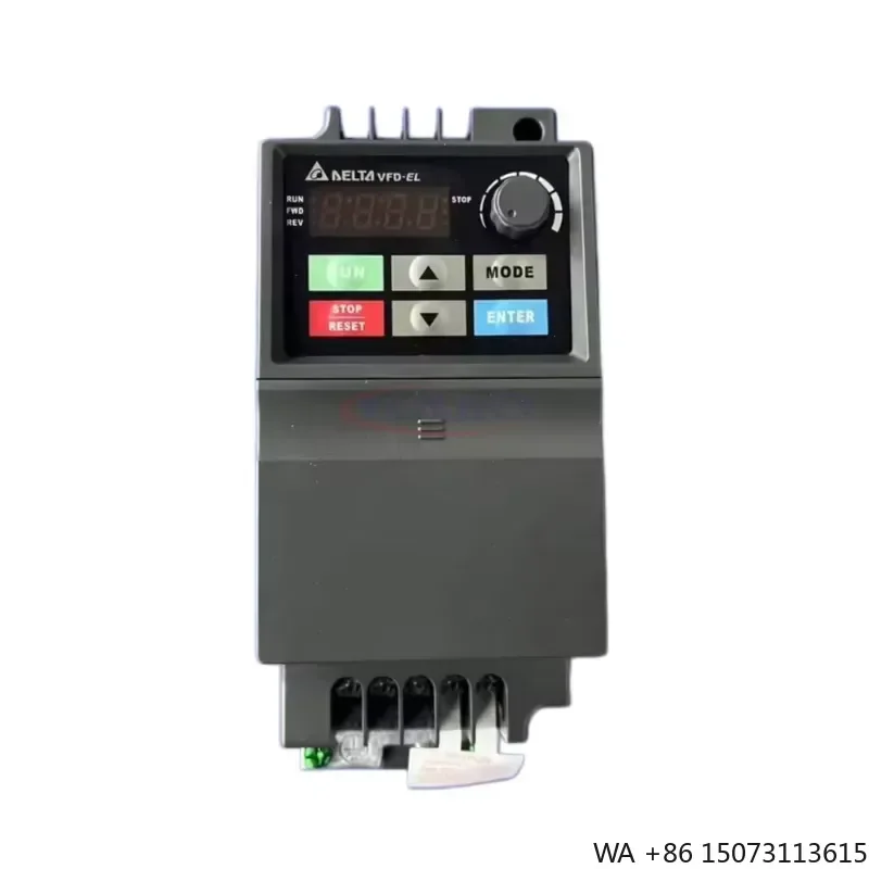 for Delta VFD-EL Series Frequency Inverter Drive VFD015EL23A 1.5KW 2HP 230V 7.5A 3PH 100 Percent New Original