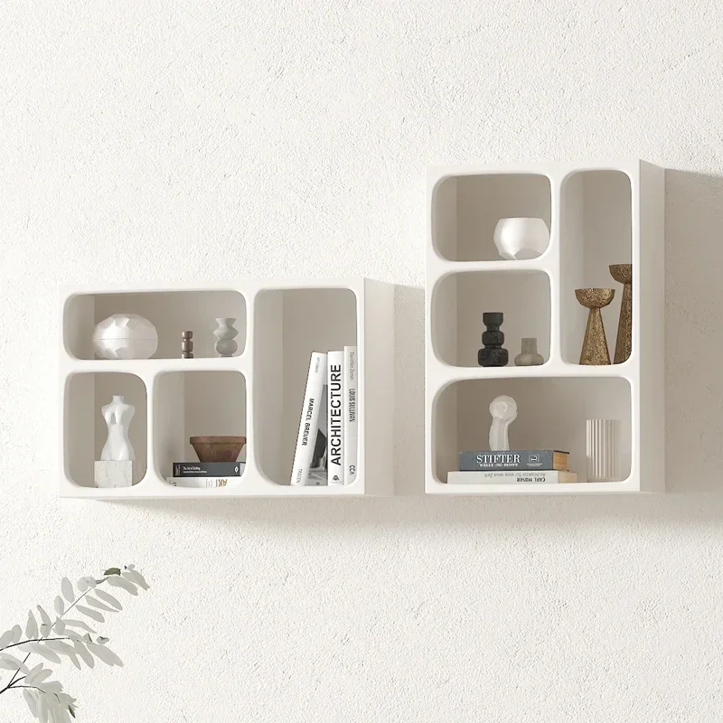 GZ-13 Nordic Storage Cabinet Hanging Storage Rack Wall Storage Cabinet Living Room Bedroom Small Wall Cupboard Wall Cabinet