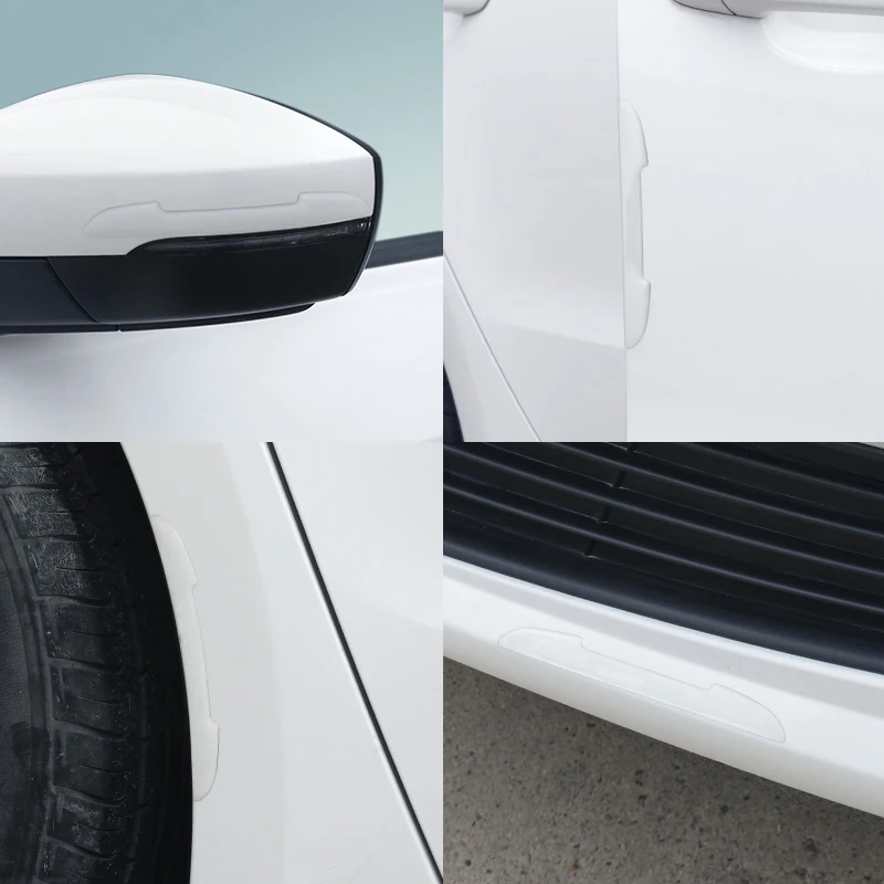 Car Door Handle Anti Scratch Sticker Bumper Protector Film For Es350 Rx300 Is250 Es250 Gs300 Is350 Nx300 Ls400 Accessories