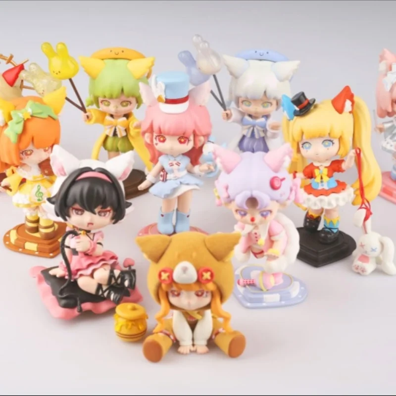 

Genuine Miroo Circus Carnival Series Blind Box Cute Doll Beast Ear Girl Model Cute Desktop Decorative Ornaments Gift For Girl