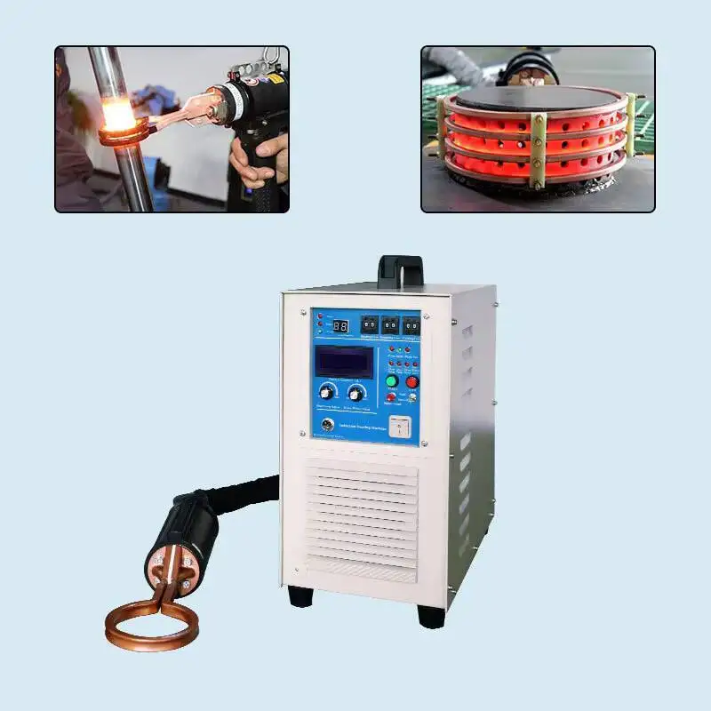 

Air Conditioning Copper Pipe Welding Machine 25KW Medium Frequency Handheld Equipment Induction Heating