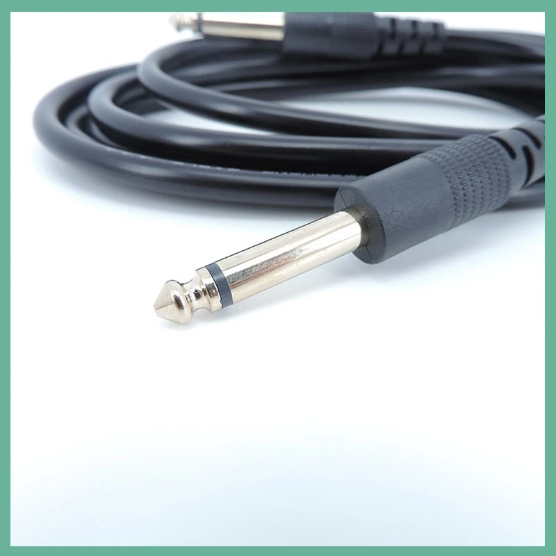 6.5mm Male Jack To Male Audio Cable Mono Instrument Av Guitar Cable For Electric Guitar Mixer Amplifier 1/4 Inch Male E3