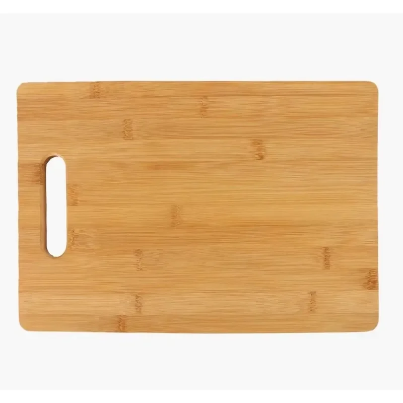 Natural Bamboo Kitchen Cutting Board Wholesale Chopping Block for Food Prep Durable Wood Surface Easy to Clean