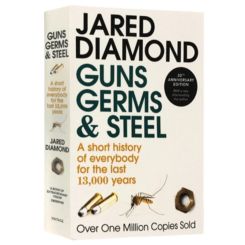 

Guns Germs and Steel, Bestselling books in English, Science books 9780099302780