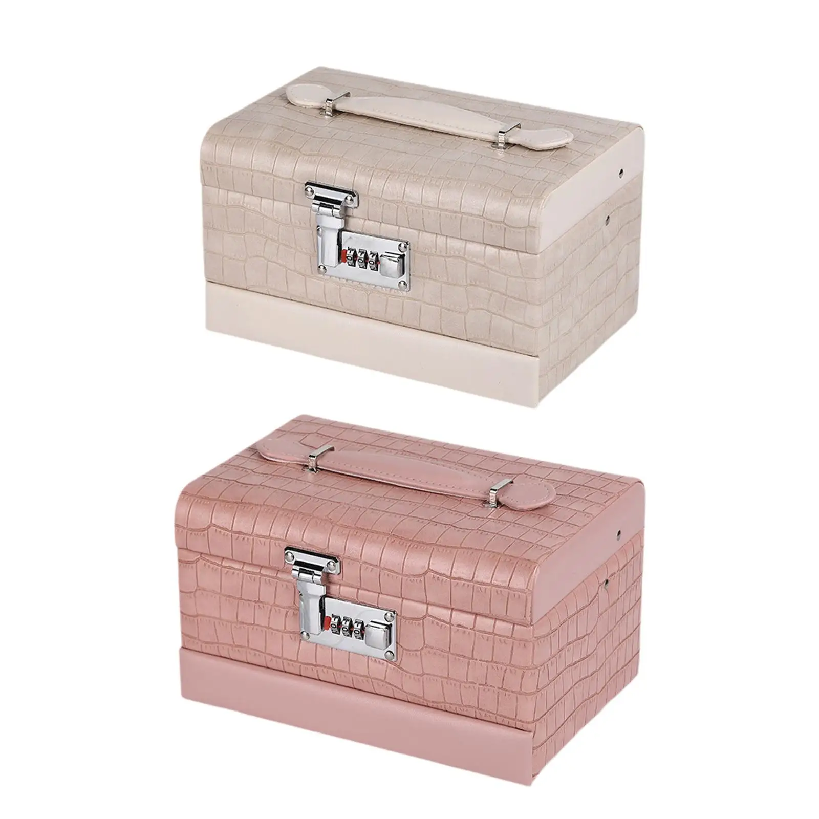 Large Jewelry Box Necklace Organizer Rings Bracelets Watches Mother's Day Gifts Jewelry Display Case Jewelry Holder Organizer