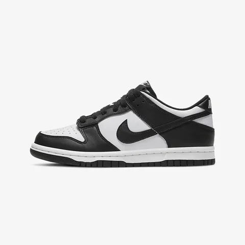 Nike Dunk Low (GS) Zwart Wit Panda Zomer Nieuwe Stijl Comfortabele en veelzijdige lage vrijetijdsschoenen CW1590-100