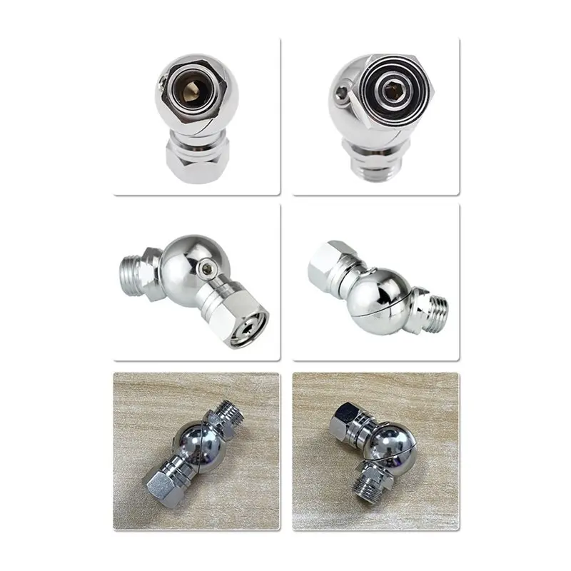 Scuba Regulator Rotating Adapter 360 Degree Swivel Connector Diving Equipment