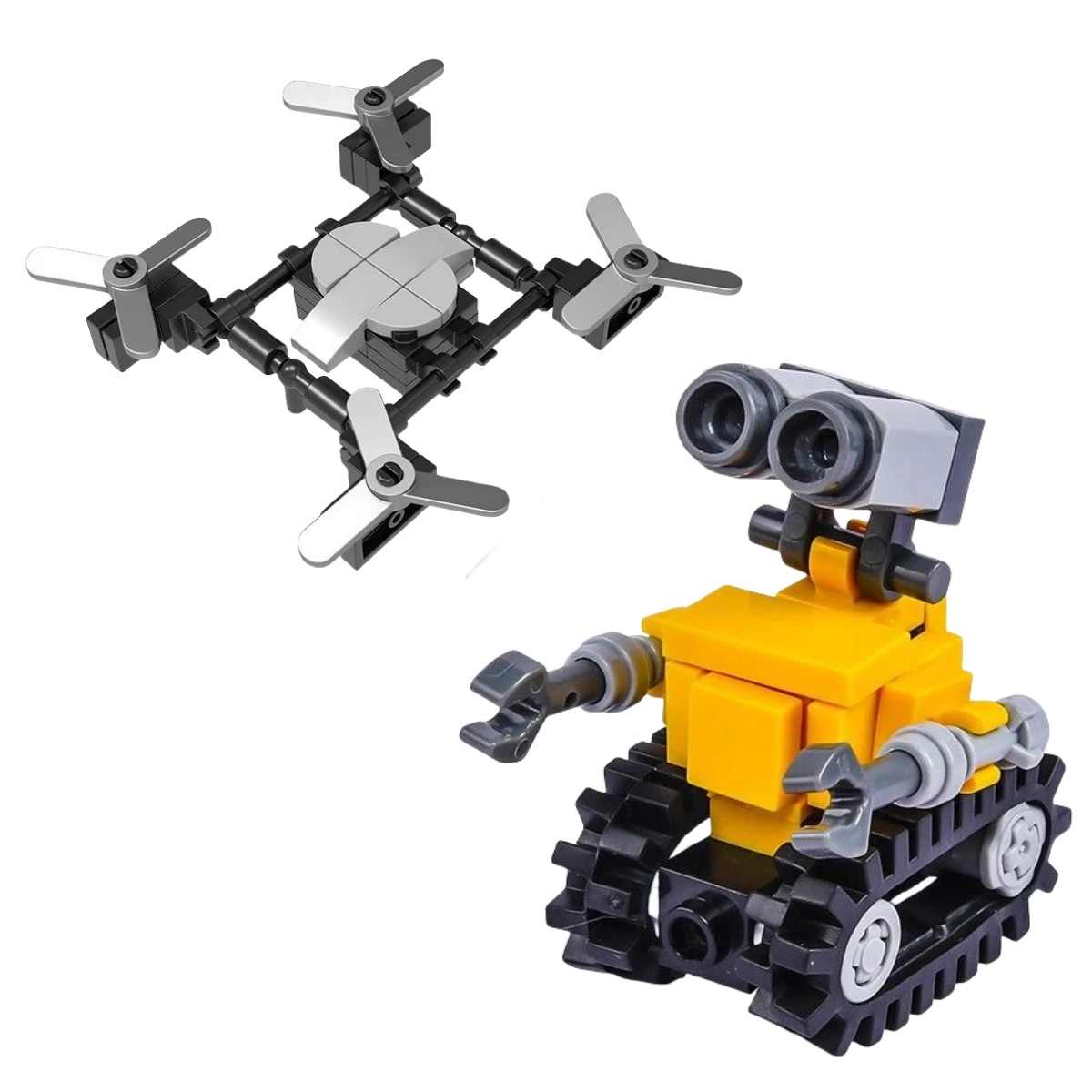 

Space eflight ОАЭ кубики MOC Mini Walle Movie WAL L.E Eva, строительный робот, строительные детали, наборы игрушек для детей, подарок