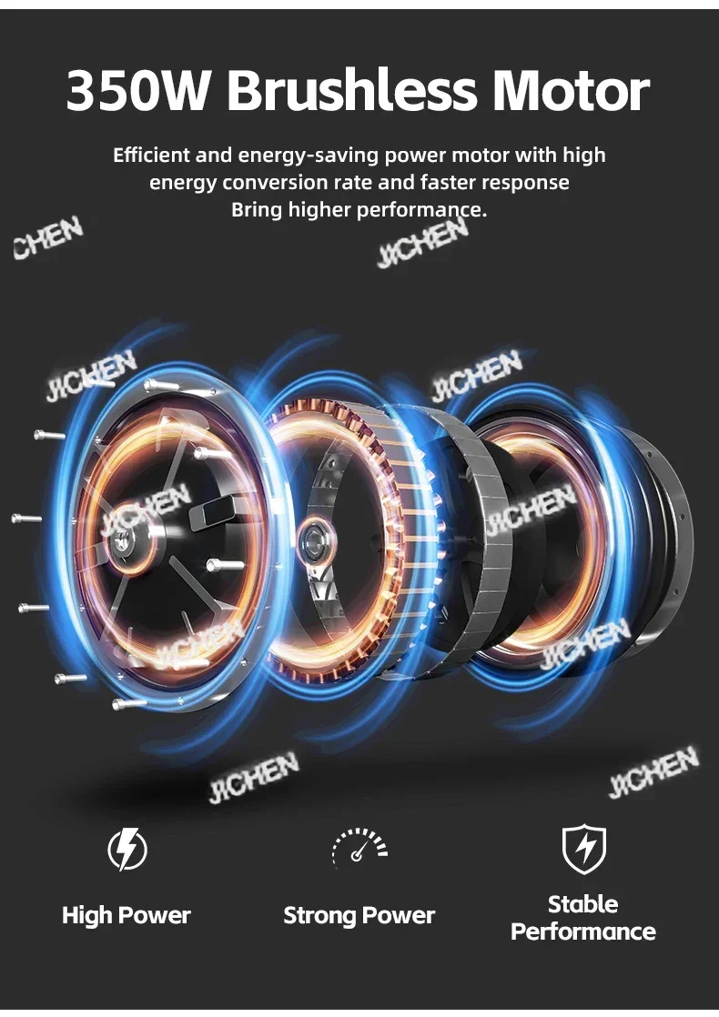 ชุดอุปกรณ์จักรยานไฟฟ้าแบบเต็มระบบกันสะเทือน HG สำหรับผู้ใหญ่ ยางอ้วน ขับขี่แบบออฟโรด