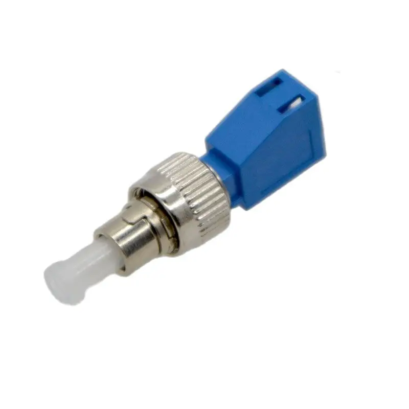 NEW Single Mode Optical Fiber Adapter Connector FC Male-LC Female Round to Small Square Coupler Flange For Optical Power Meter