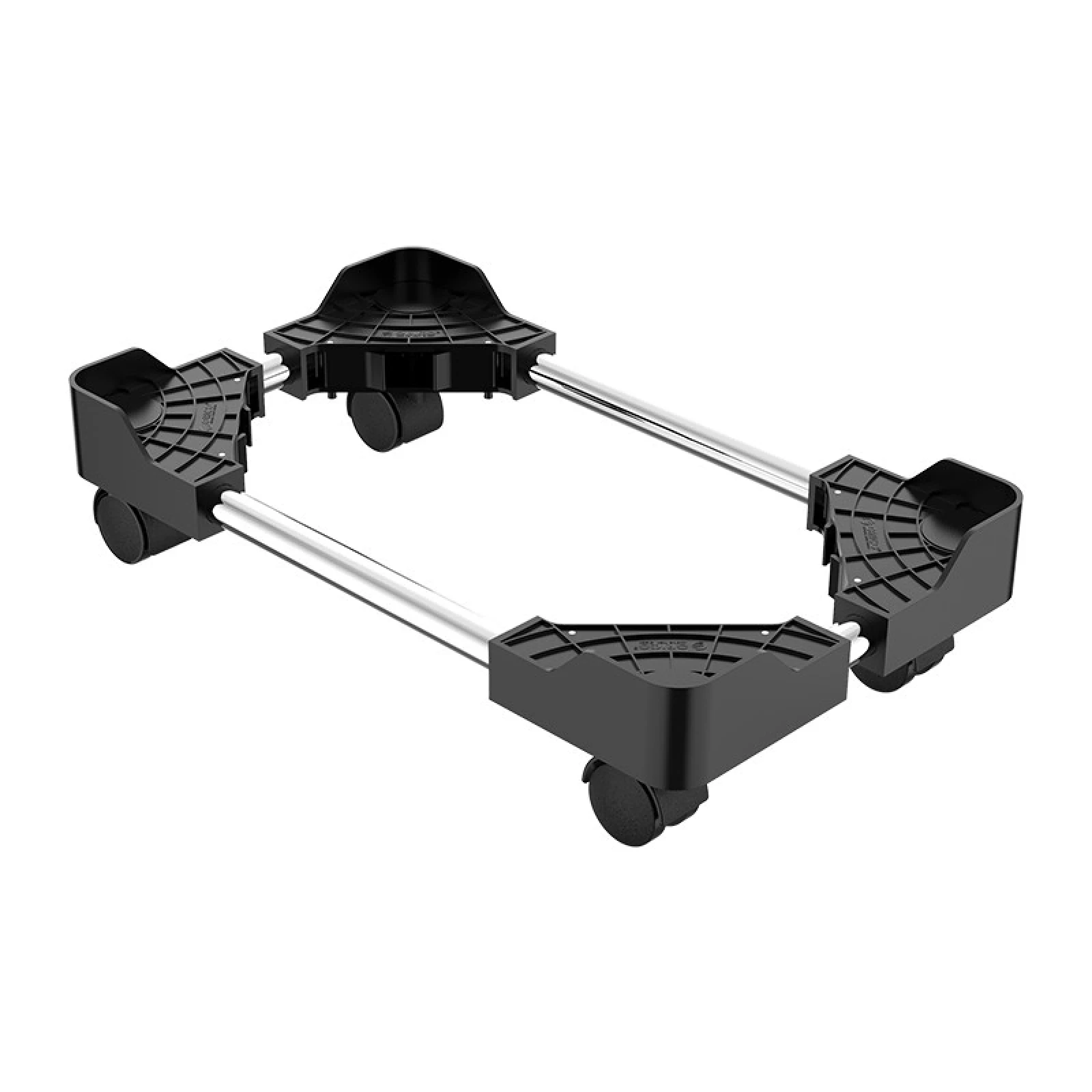 ORICO CPB4-BK-BP Adjustable Computer Host Bracket with Wheels Width From 8 to 12 inch length from 15.7 to 19 inch Base Bracket