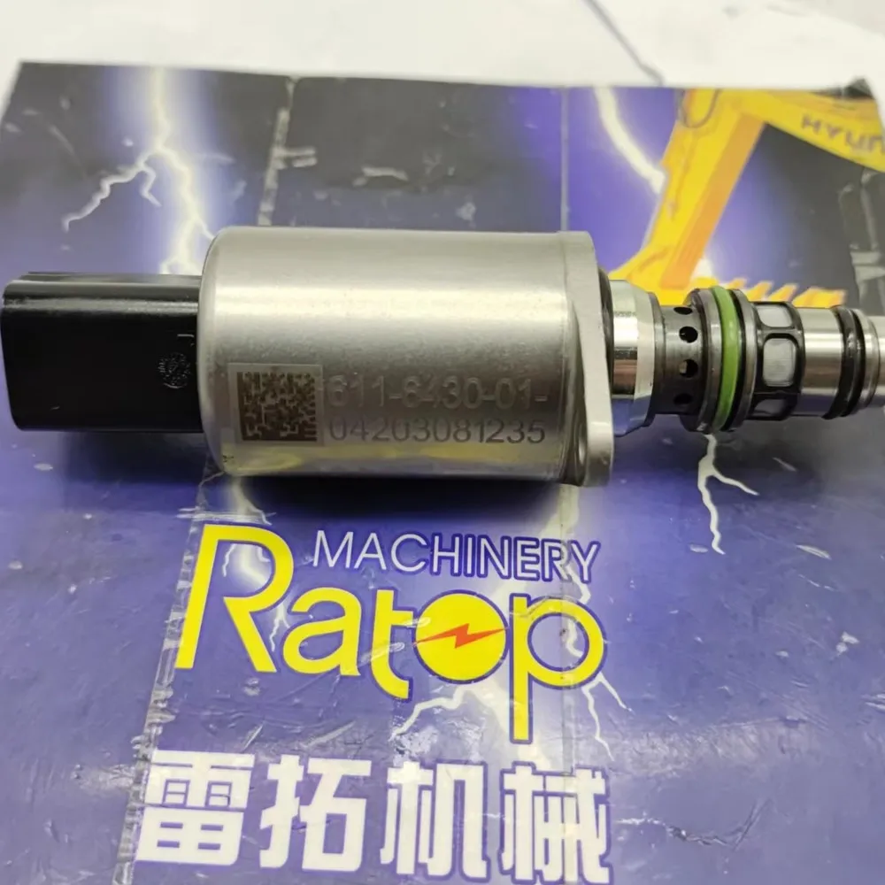 Durable E312GC E320GC E336GC 611-6430 6116430 Hydraulic Pump Solenoid Valve For Excavator