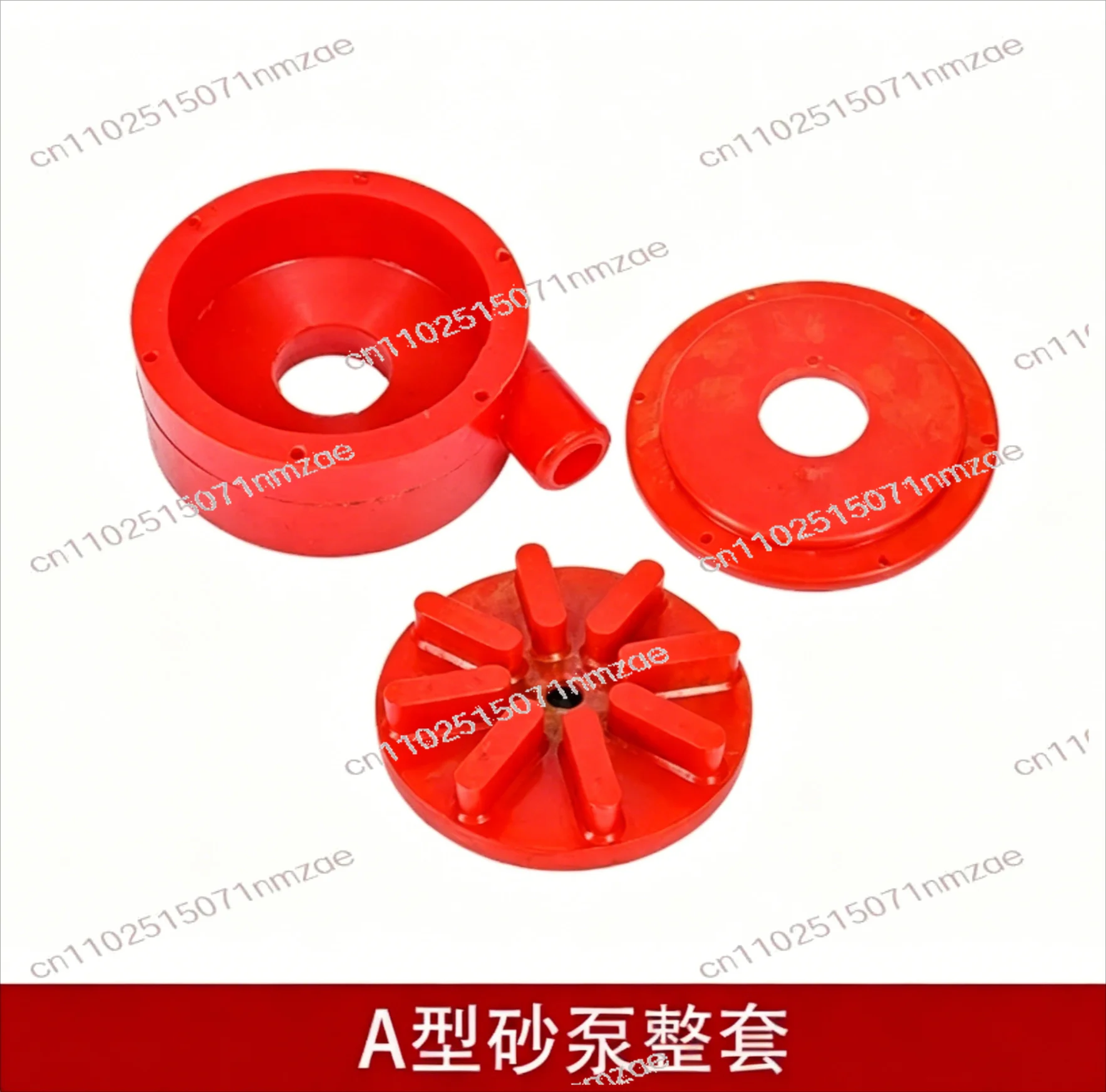 Wet Sandblaster A-Type Polyurethane Sand Pump Wear Resistant Motor Blade Shaft Parts view 6