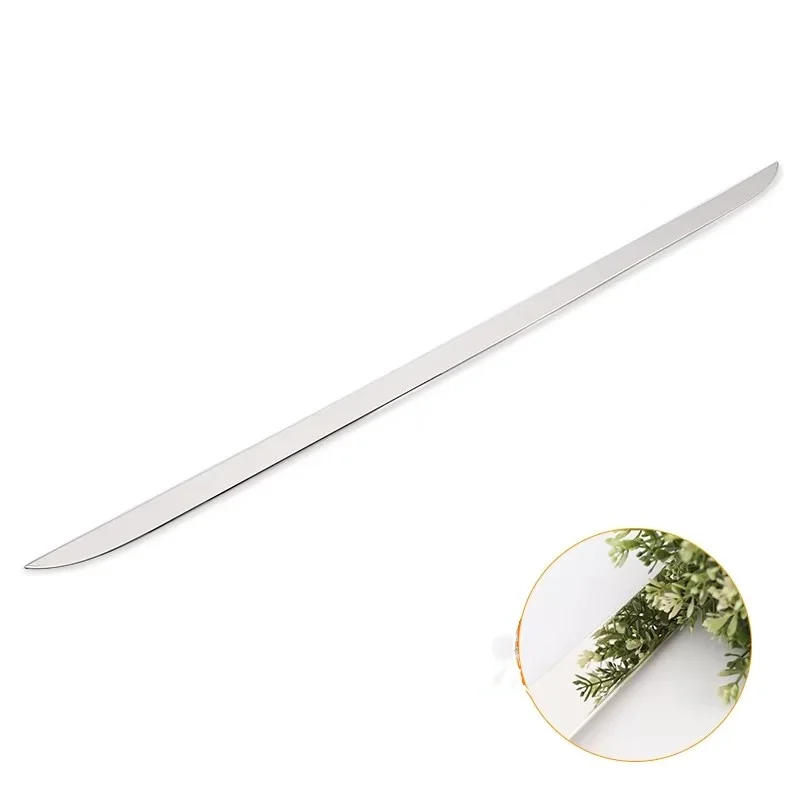 Car sticker styling 2011-2017 For Peugeot 508 Rear Boot Door Trunk Cover Trim Tailgate Garnish Molding Strip Car Accessories view 2