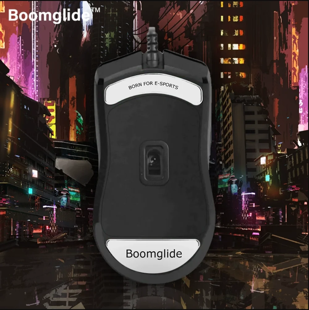 BOomglideガラスマウスフットパッチライザービッパーミニラウンド曲面ガラススケートに適しています