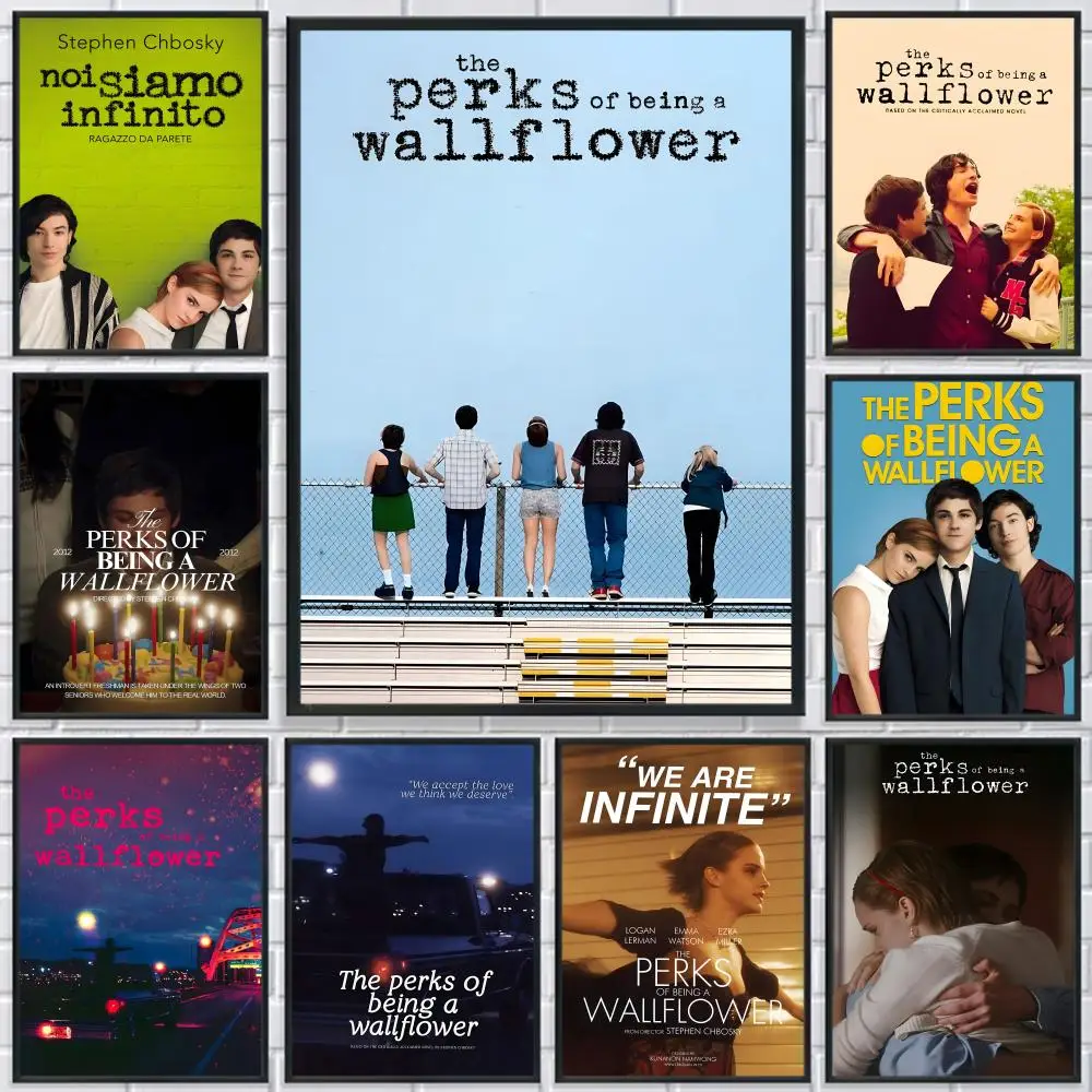 The Perks of Being a Wallflower Poster HD Self Adhesive Wate