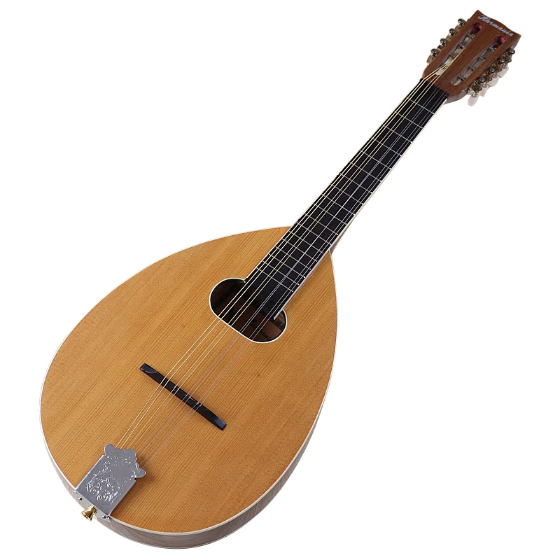 Hand-made Solid Spruce Wood Scoop Shape Mandolin 31 Inch Wood Spruce Top 8 String Mandolin Guitar High Grade Mandolin