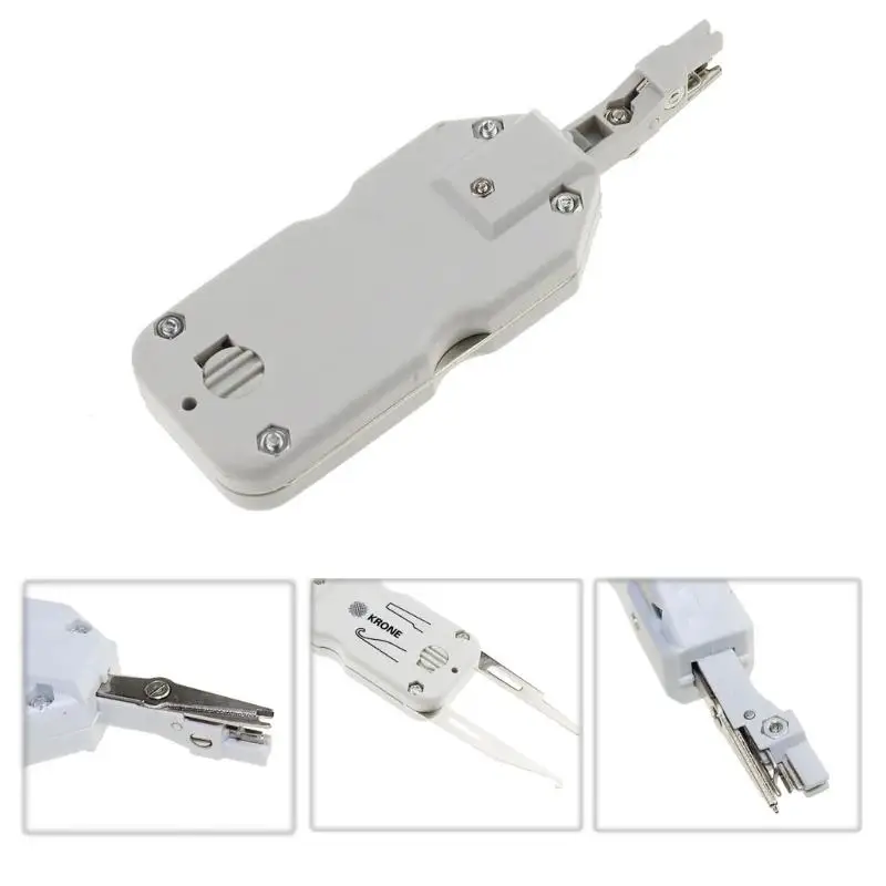 Picture 4: 🎧 Multifunction Punch Down Tool Kit With Sensor For Ethernet LAN Network Cat5 RJ45 Telecom Phone Wire RJ11 Cable Network Tool