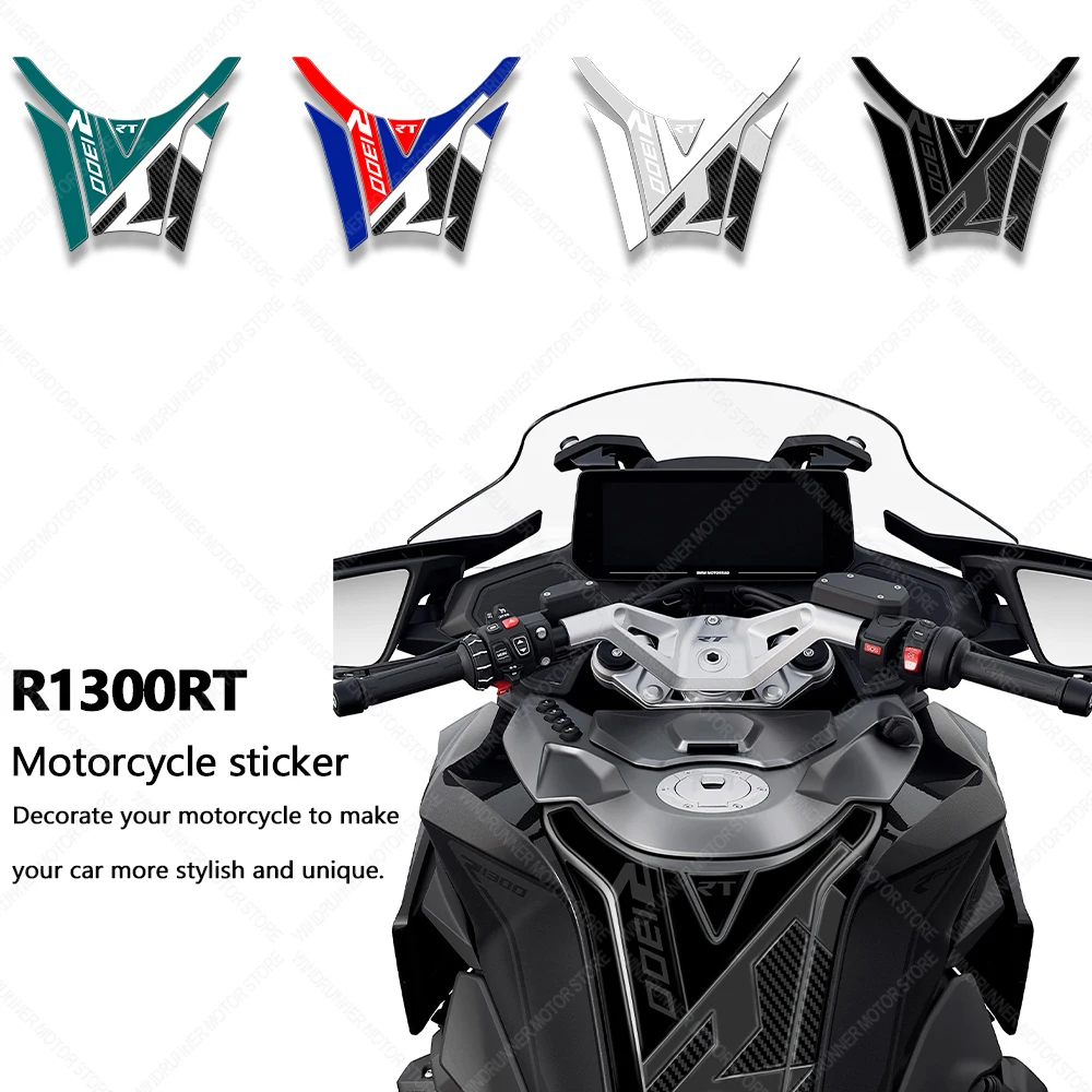 

Motorcycle Tank Pad Stickers Protection Waterproof Protective Sticker For R1300RT R 1300RT 3D Epoxy Resin Protective Sticker