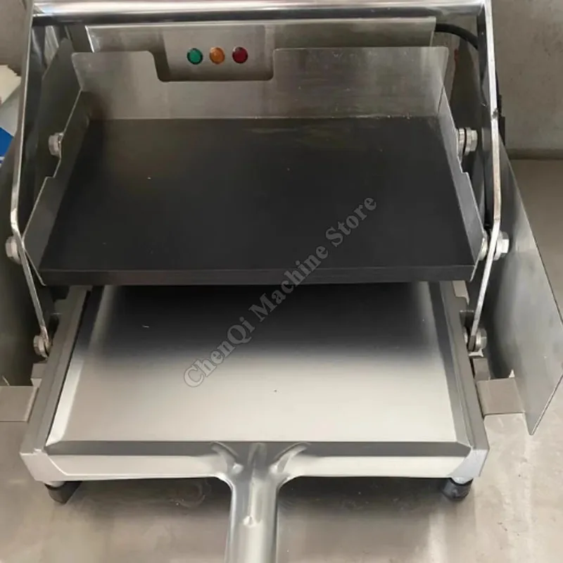 Bak Burger Machine Biefstuk Commerciële Elektrische Hamburger Embryo Bakoven Broodgrill Dubbele Lagen Sandwich Broodrooster