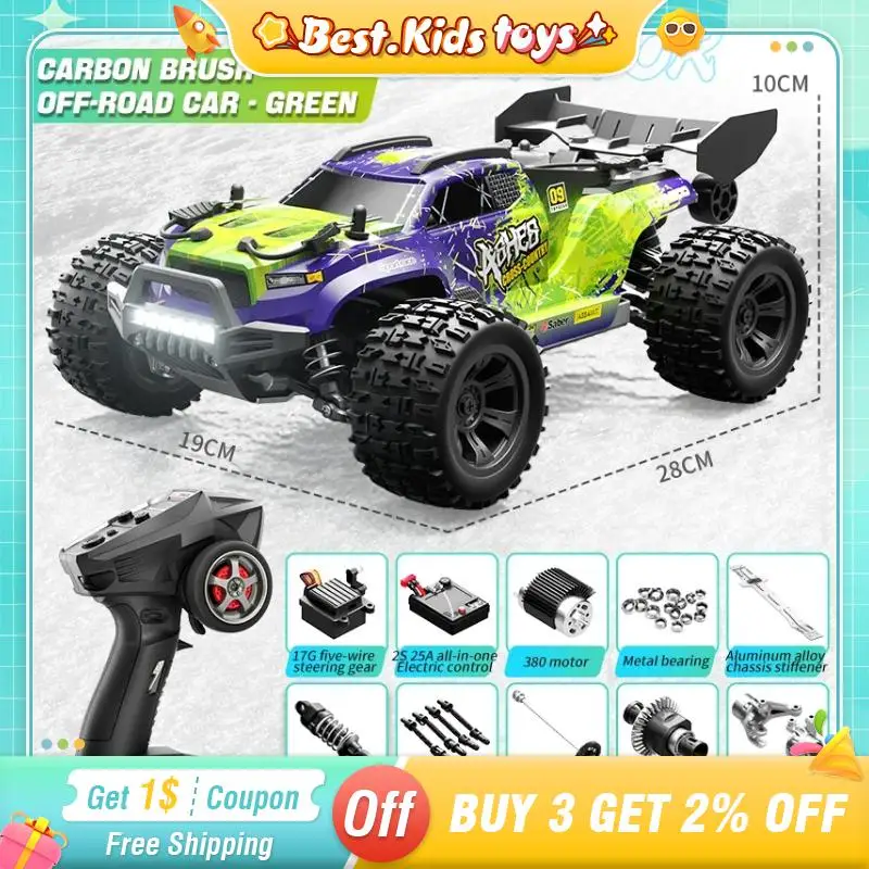 

1/18 2.4G Remote Control Off-Road Truck Brushless Car Professional Electric Climbing Model Vehicle Kids Toys Boy Birthday Gifts