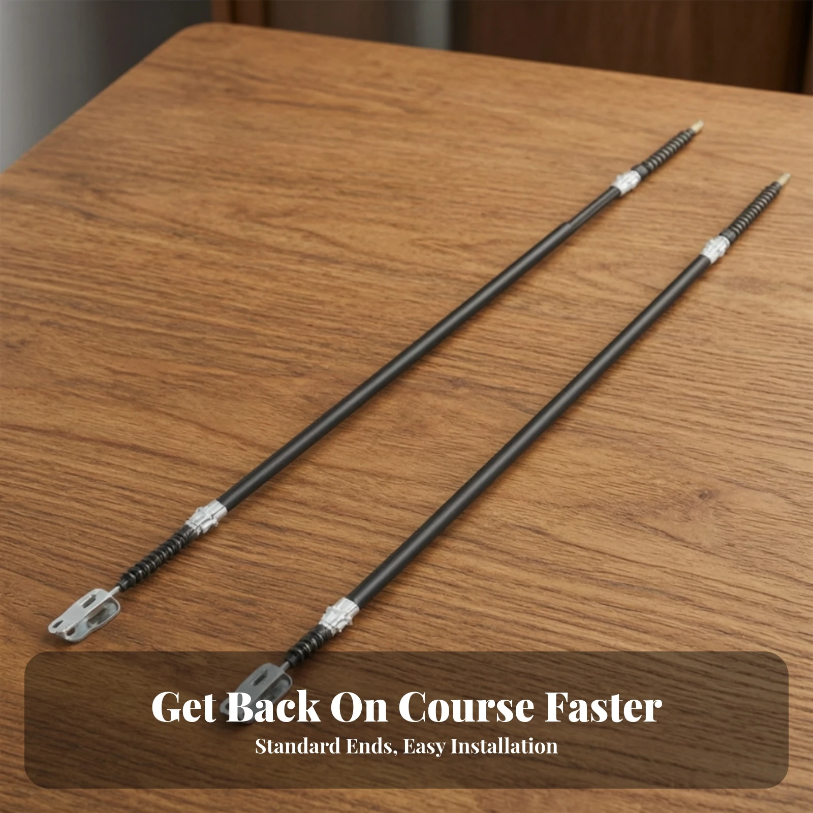 Golf Cart Brake Cable Easy to Install Mechanical Brake Cable Cables OEM Quality Hardware Stable for Mechanics