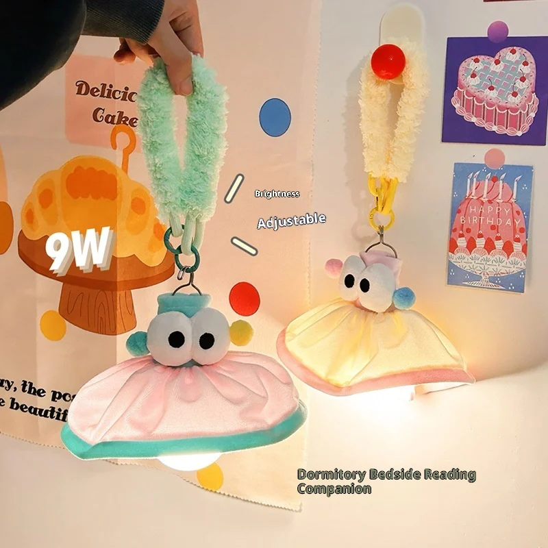 

Подвесной ночник, милый студенческий общежитие, занавеска для кровати, домашняя спальня, прикроватная тумбочка, атмосфера сна, декоративная подвесная лампа