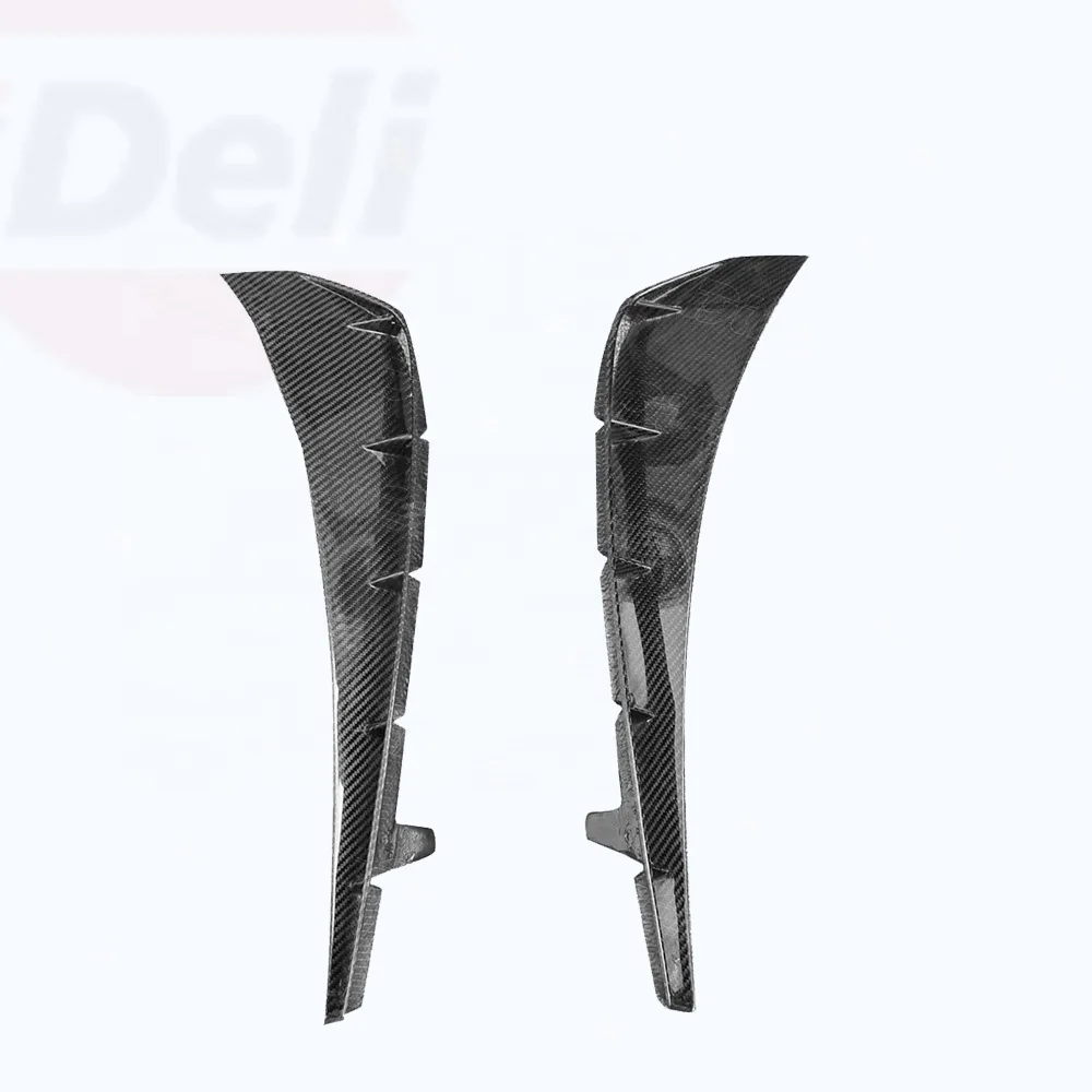 

For Honda CIVIC FK8 Type-R OEM Type Front Fender Carbon Fiber Vents Spoiler