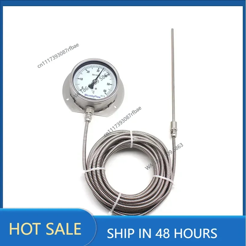 pressure thermometer, air bag thermometer stainless steel IP65 protection
