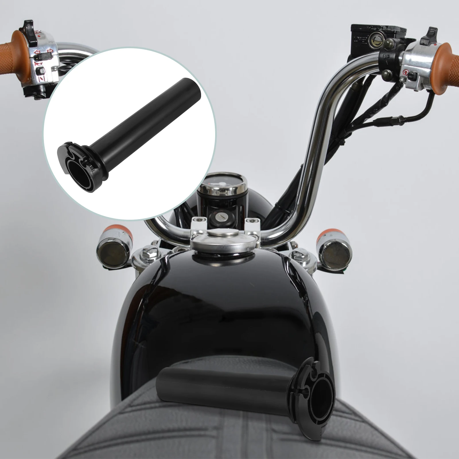 

Durable Motorcycle Throttle Core Replacement Smooth Grip Universal Fit 22Mm 24Mm Handlebars Easy Installation For Scooter Atv