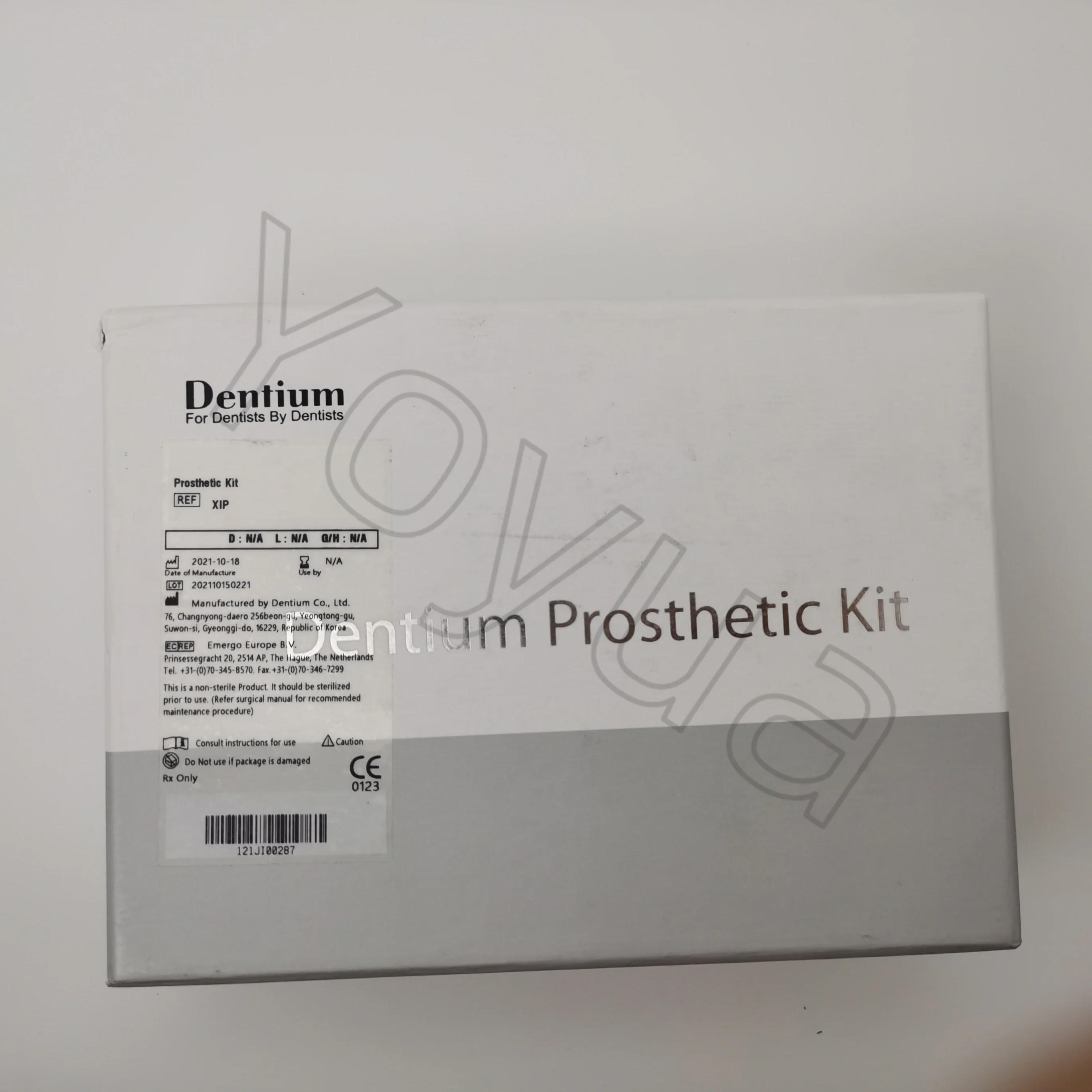 Kit de prótesis Dentium XIP, instrumento de implante Dental, herramienta de cirugía de odontología, llave dinamométrica, juegos de destornilladores hexagonales