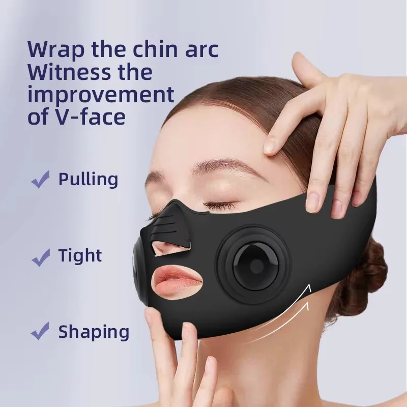 EMS V-line Face Lifting Massager Facial Slimming Mask Anti Wrinkle Double Chin Reducer Cheek Lift Up Belt Faces Beauty Devices