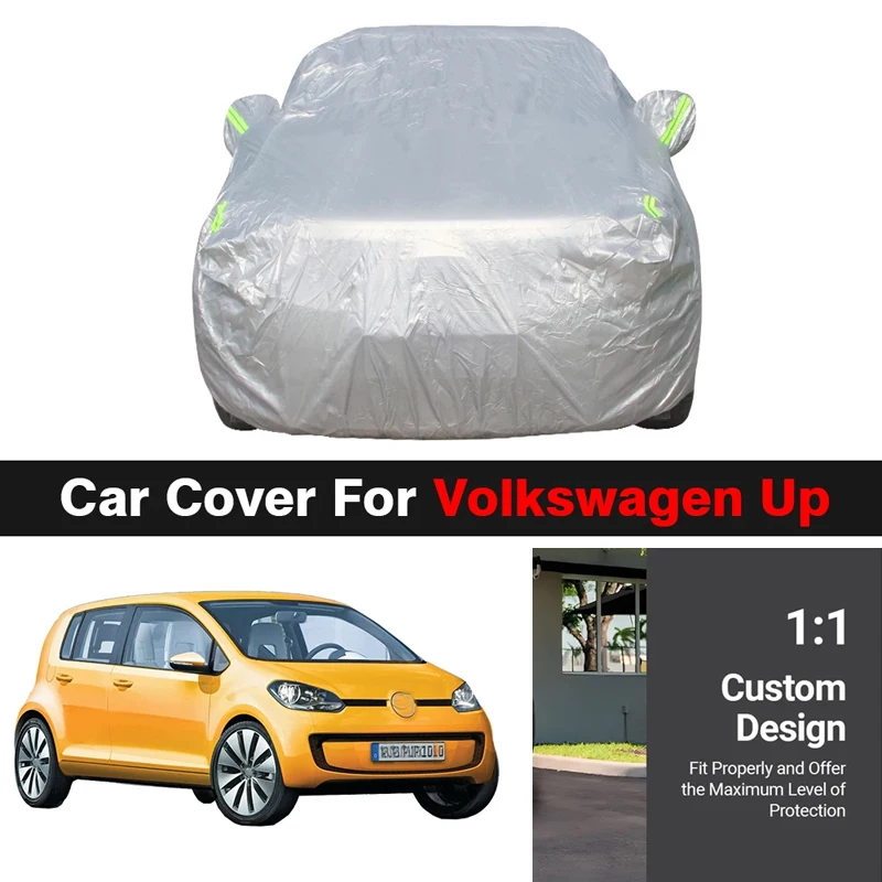

Full Car Cover For VW Volkswagen Up Auto Outdoor Anti-UV Sun Shade Snow Rain Protection Cover Dustproof