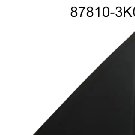 C-Pillar Triangular Outer Trim Strip for Hyundai Sonata 2006 to 2010 C Pillar Exterior Molding Replacement OEM 878103K000
