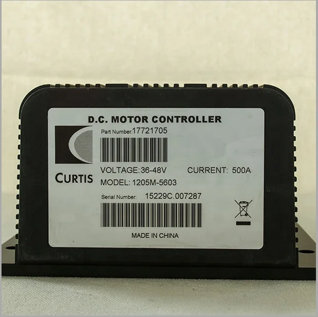 48V 500A Curtis DC Series Motor Controller For Electric City Cars, Electric Golf Carts, Sightseeing Bus