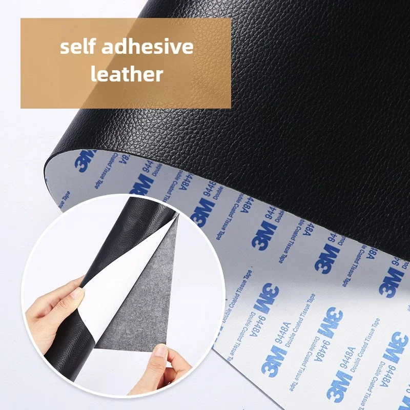 Adhesive Strong Self-adhesive Leather Fabric Repair Patch for Sofa Car Interior Door Panel Renovation Thickened Fabrics DIY