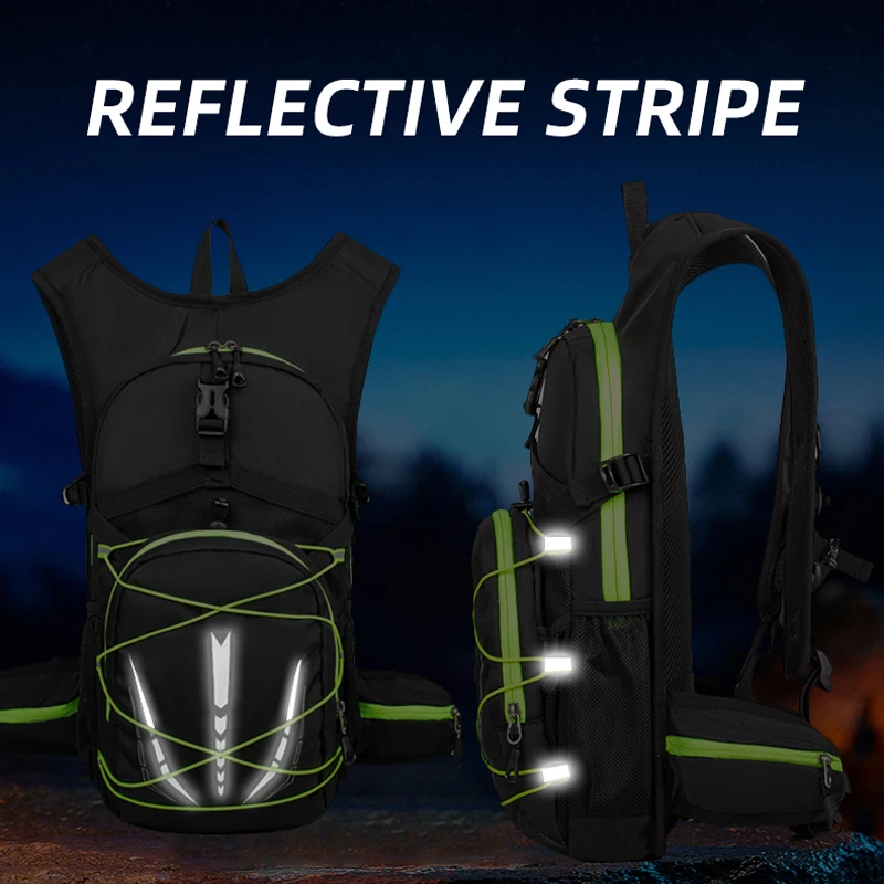 الترطيب ركوب الدراجات على ظهره خوذة حزمة الرياضة في الهواء الطلق المشي لمسافات طويلة التخييم تسلق حقيبة الظهر السفر خفيفة المثانة حقيبة المياه المائية