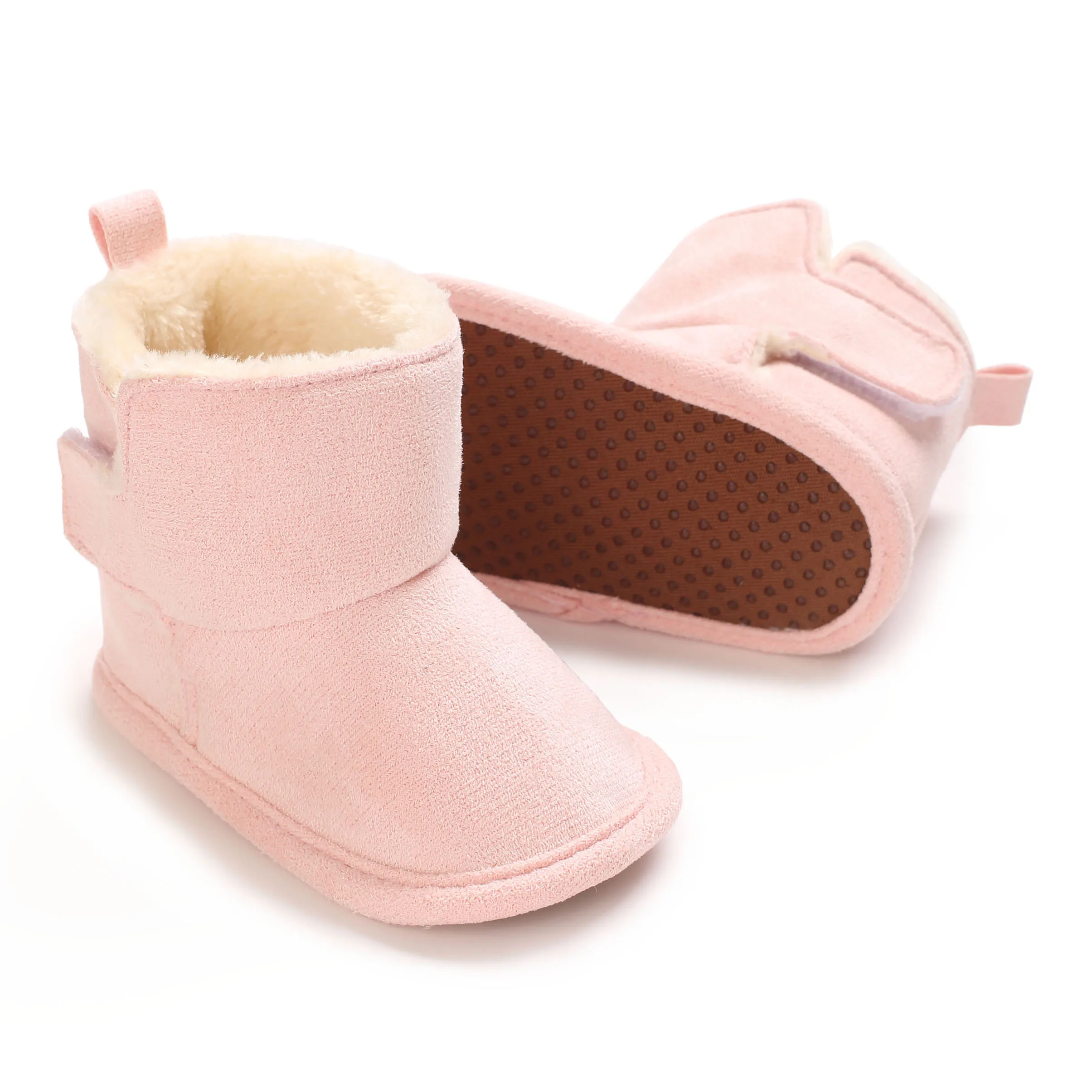 Neue Baby Stiefel Für Winter Wärme 0-18M Neugeborenen Baby Klett Weiche Sohle Anti Slip Vordere Schuhe baby Schuhe Warme Schnee Stiefel – Detail 16