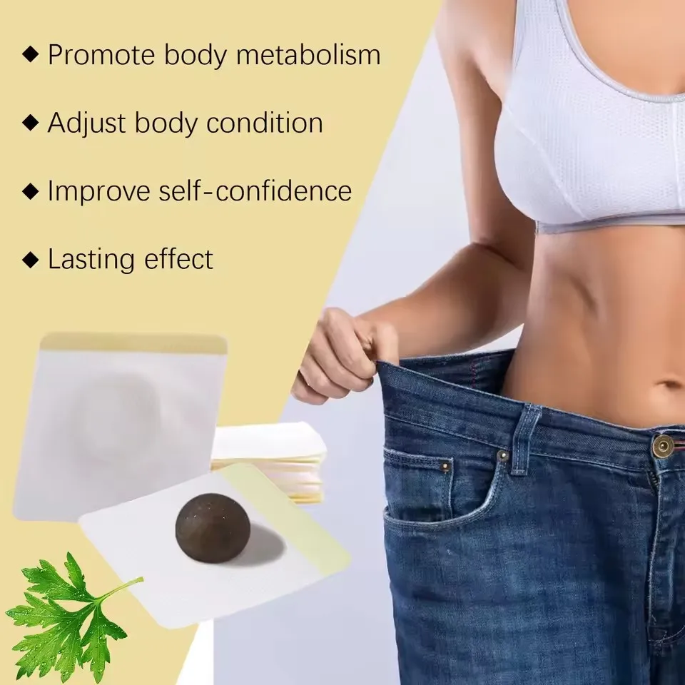 30/60 PCS Body Sculpting Adesivi Pancia Bruciare I Grassi Assenzio Pillola Patch Rassodante Sottile Perdita di Peso Toppe E Stemmi Controllo Dell'appetito