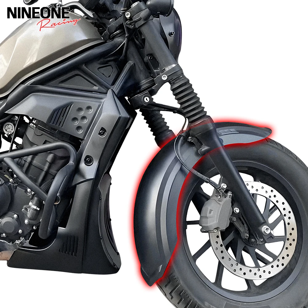 

Length Front Wheel Fender Cover Extended Splash Guard Fit For HONDA Rebel CMX 250 300 500 CMX500 2017-2025 Accessories Mudguard
